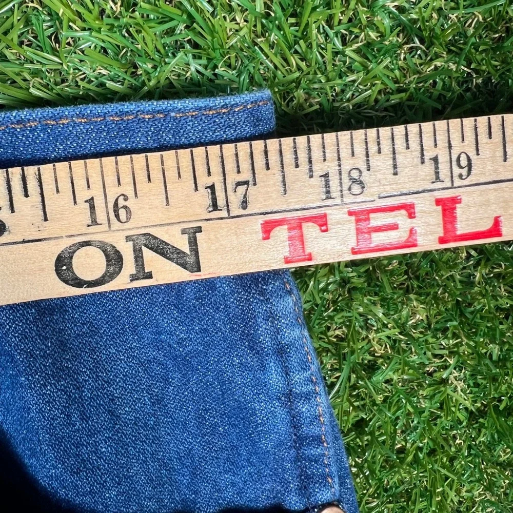 Wrangler 13MWZ Cowboy Cut Original Fit Jeans Blue Denim 38x34 Mens Western Pants